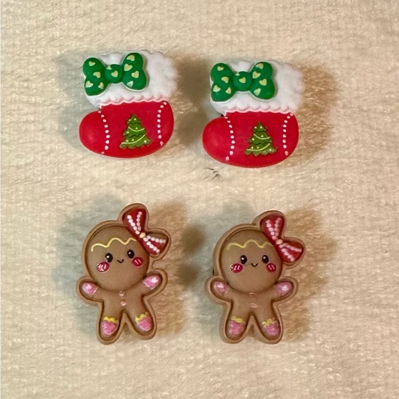 Christmas Shoes Charms For Crocs Clogs Sandals Decorations Accessories 12pc Girl - Picture 5 of 9